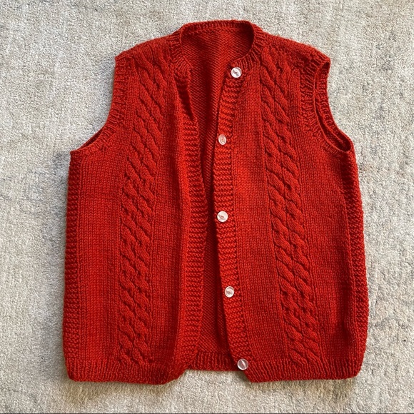 Sweaters Vintage Knit Sweater Vest Poshmark